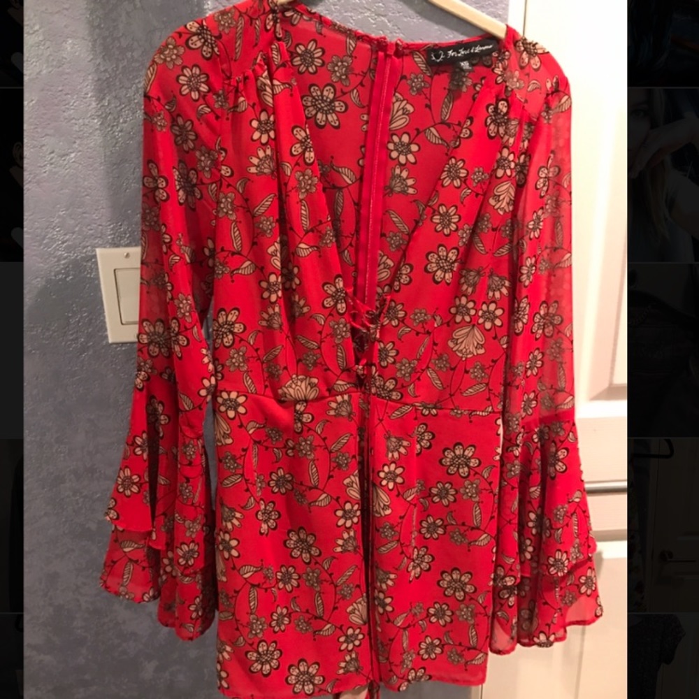 For love and lemons romper size XS
