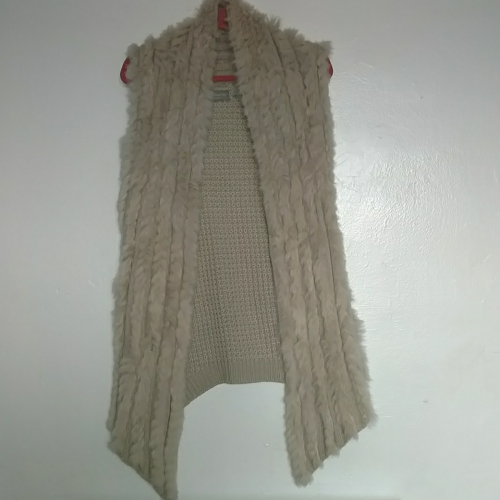 Bagatelle rabbit fur vest