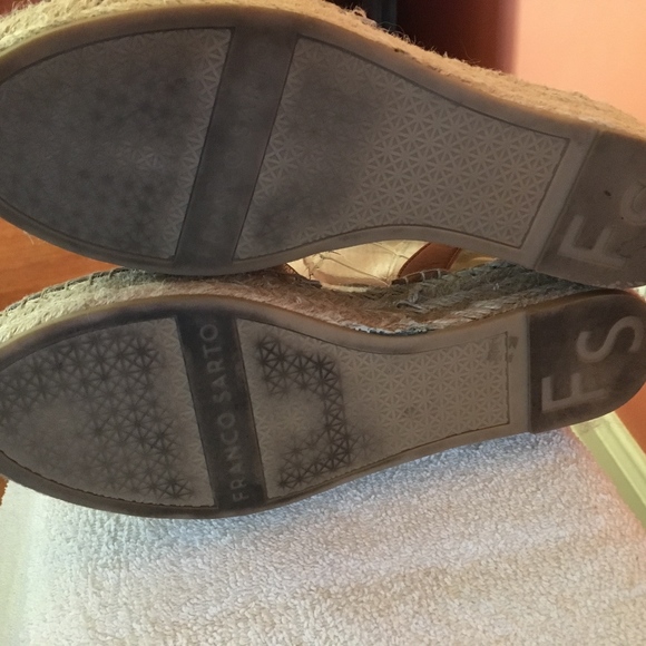 Franco Sarto Lariza Gold Espadrilles - Picture 3 of 4