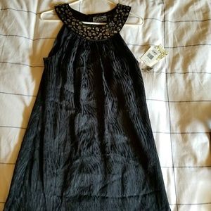 Guess black sleeveless dress new size 9