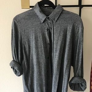 Zara Man Grey Button Up