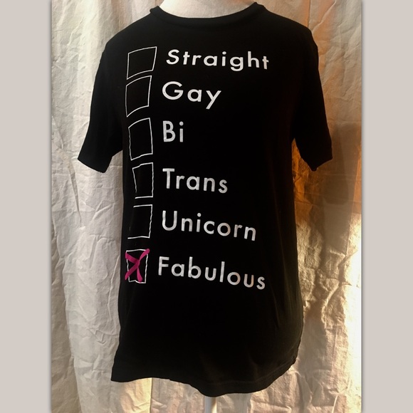 Black Matter Tops - ✨🌈✨ BE FABULOUS T-Shirt!!! ✨🌈✨