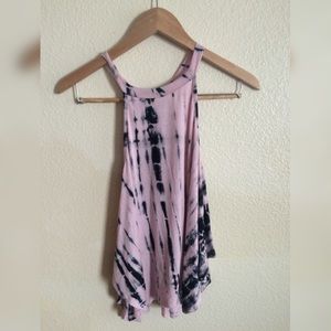 Pink & blue tank