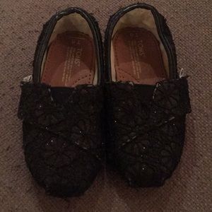 Tom's Toddler Sparkle Shoes 6T