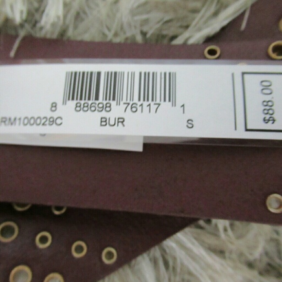 🔥🔥🔥SALE NWT REBECCA MINKOFF STUDDED BELT - Picture 3 of 3