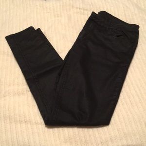 Imitation leather pants