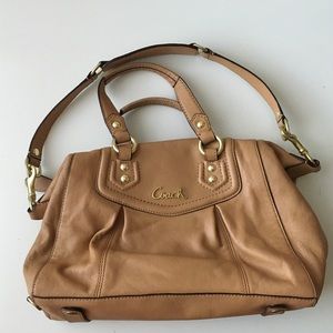 Coach Leather Shoulder Bag