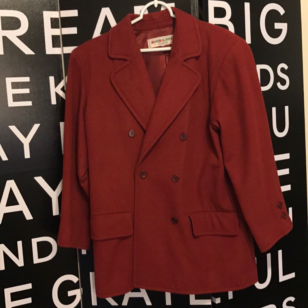 Saint Laurent Vintage wool coat