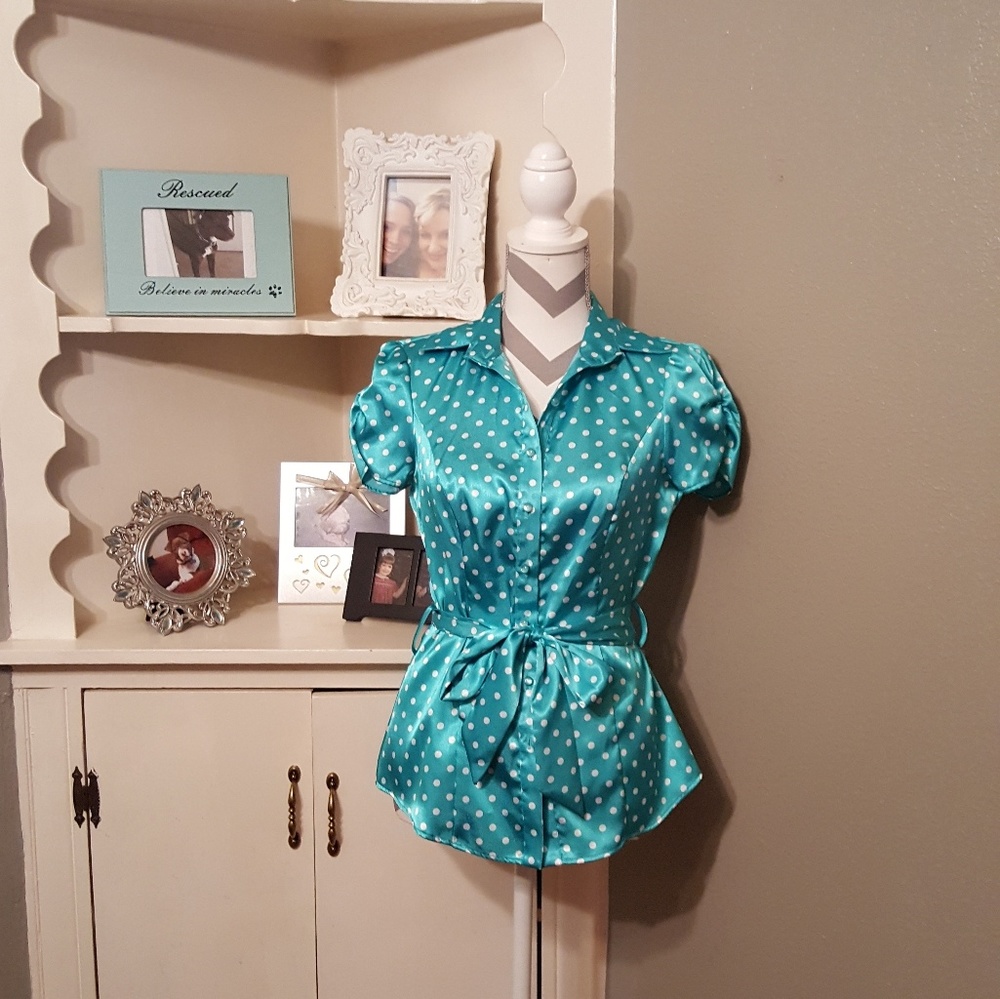 Polka Dot Blouse