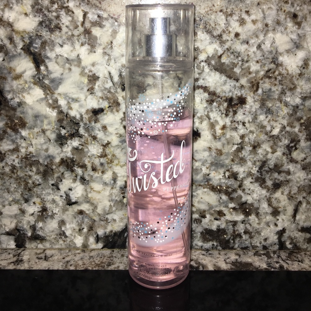 Twisted peppermint fragrance spray
