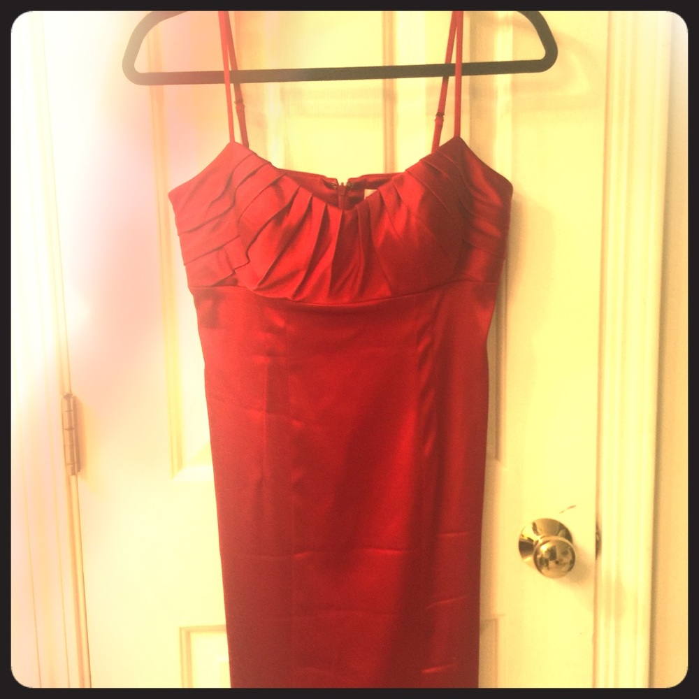 Red dress