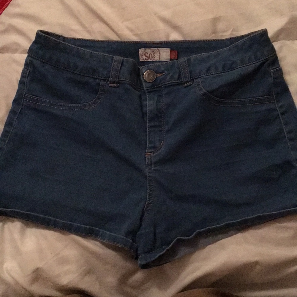 Denim Shorts by SO size 11. Excellent condition!