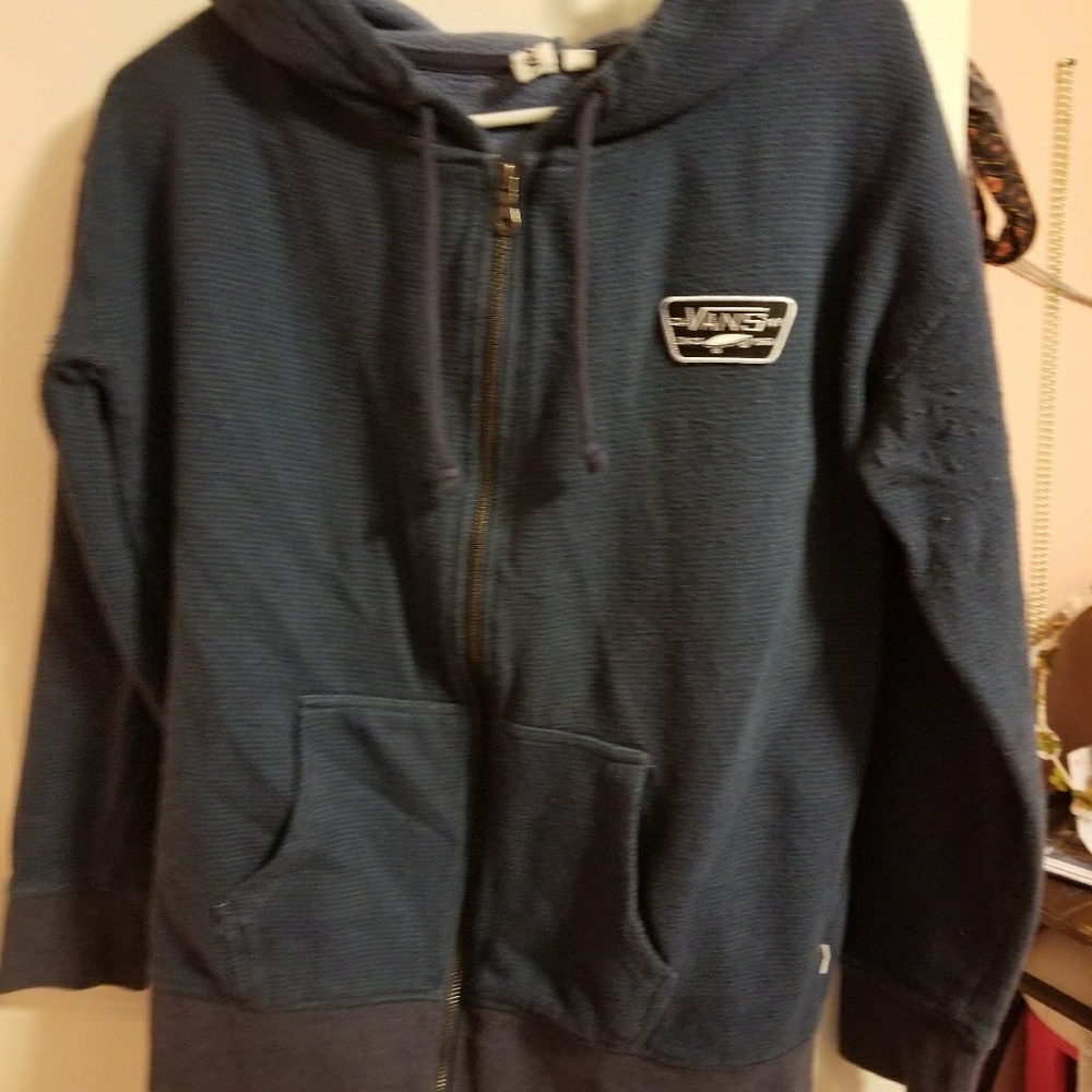 🚫SOLD🚫Vans zip up hoodie