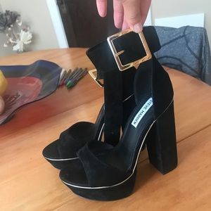 Black heels