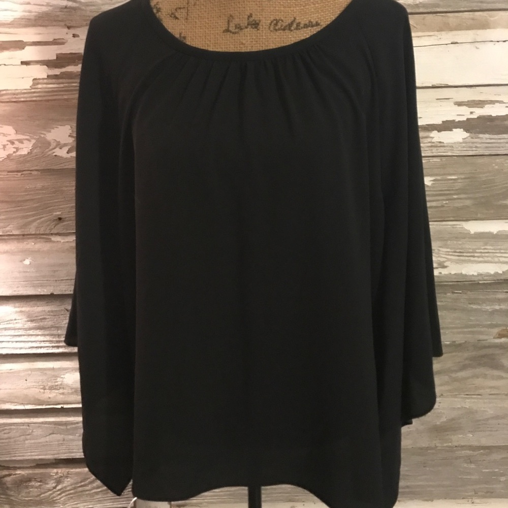 Vince Camuto sheer blouse