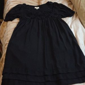 Black baby doll dress