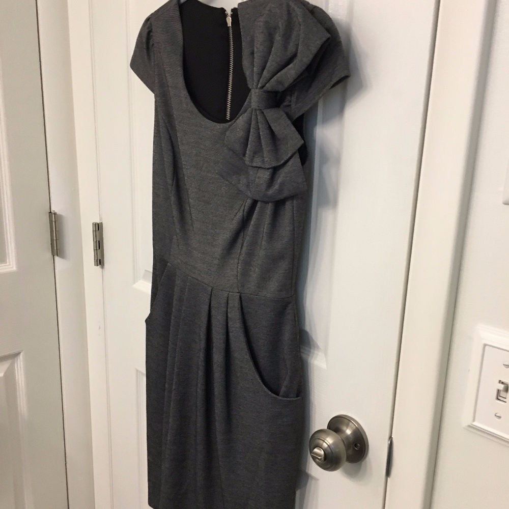 Women's Charlotte Russe Dress with Bow Size S o - Picture 1 of 9