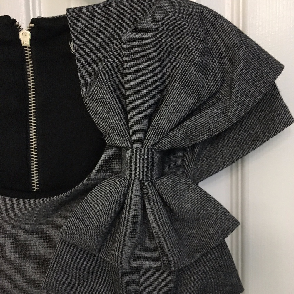 Women's Charlotte Russe Dress with Bow Size S o - Picture 3 of 9