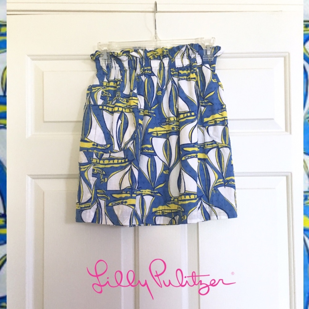 Lilly Pulitzer Nautical Avery Skirt