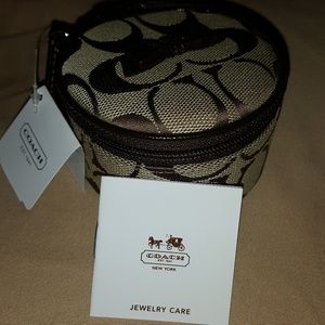Coach Signature Collection Jewelry Case