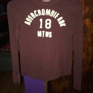 Boys Abercrombie long sleeve shirt