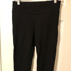Black dress pant leggings