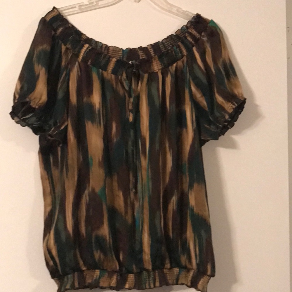 Multicolor Dress Top