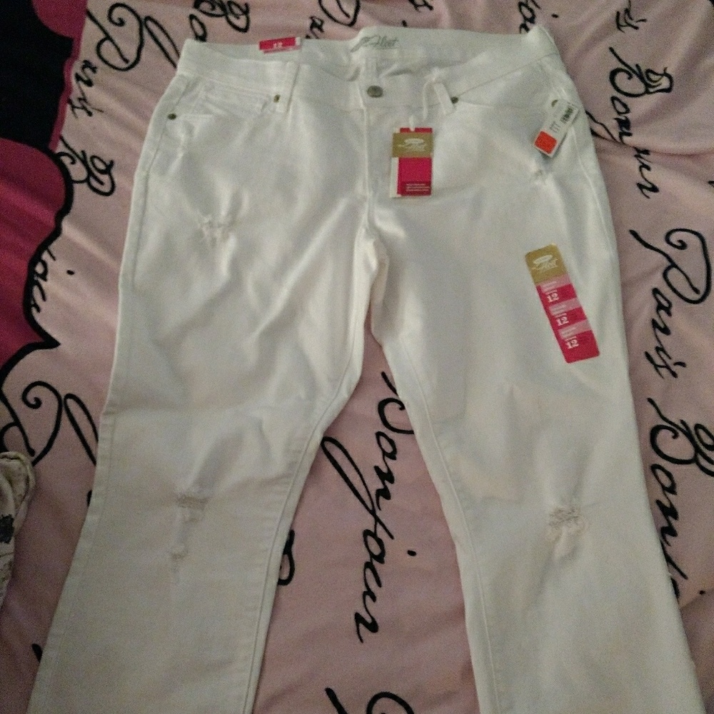 White jeans-Old Navy