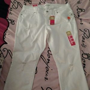 White jeans-Old Navy