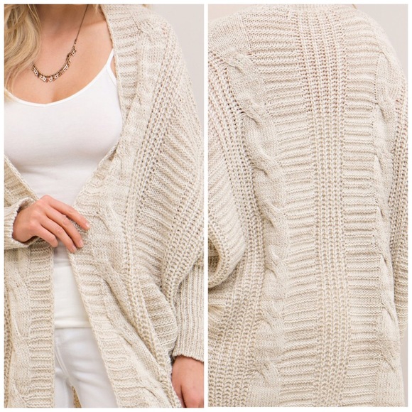 Taupe Cardigan - Picture 4 of 6