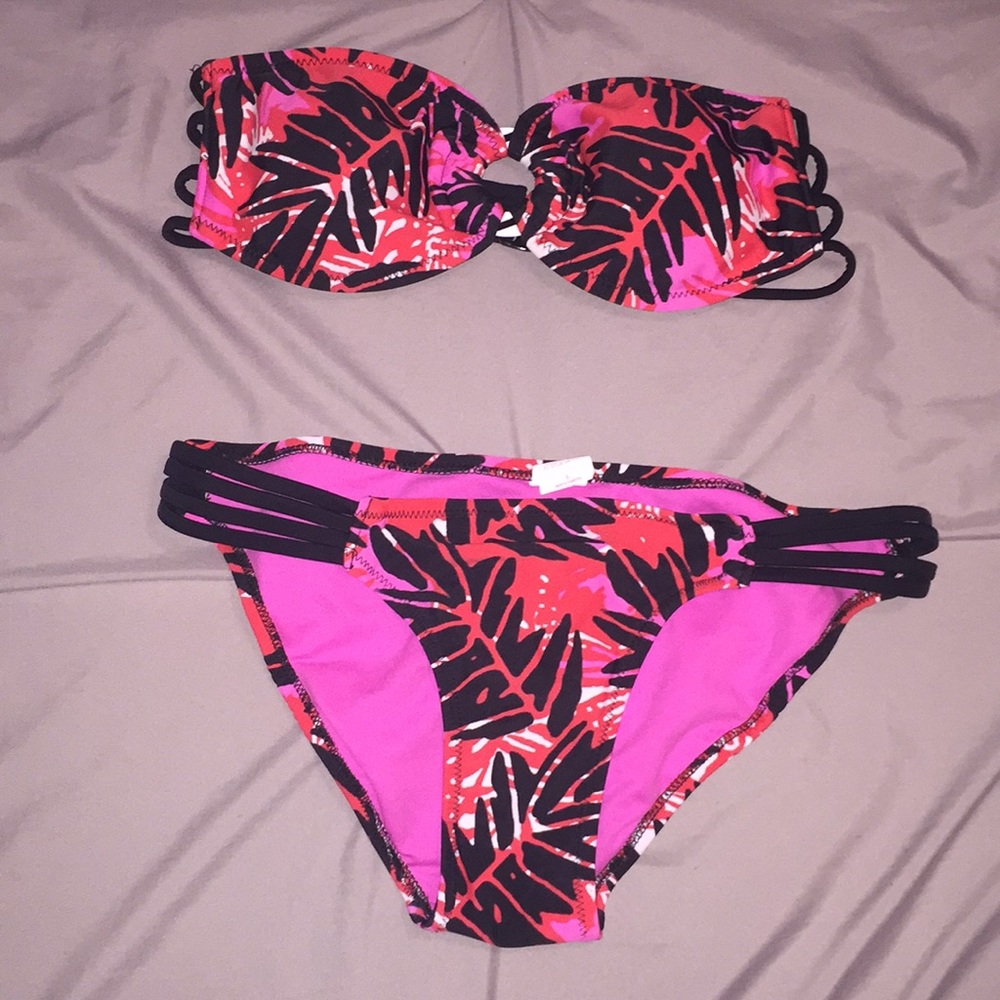 Mossimo Palm Tree Bathing Suit