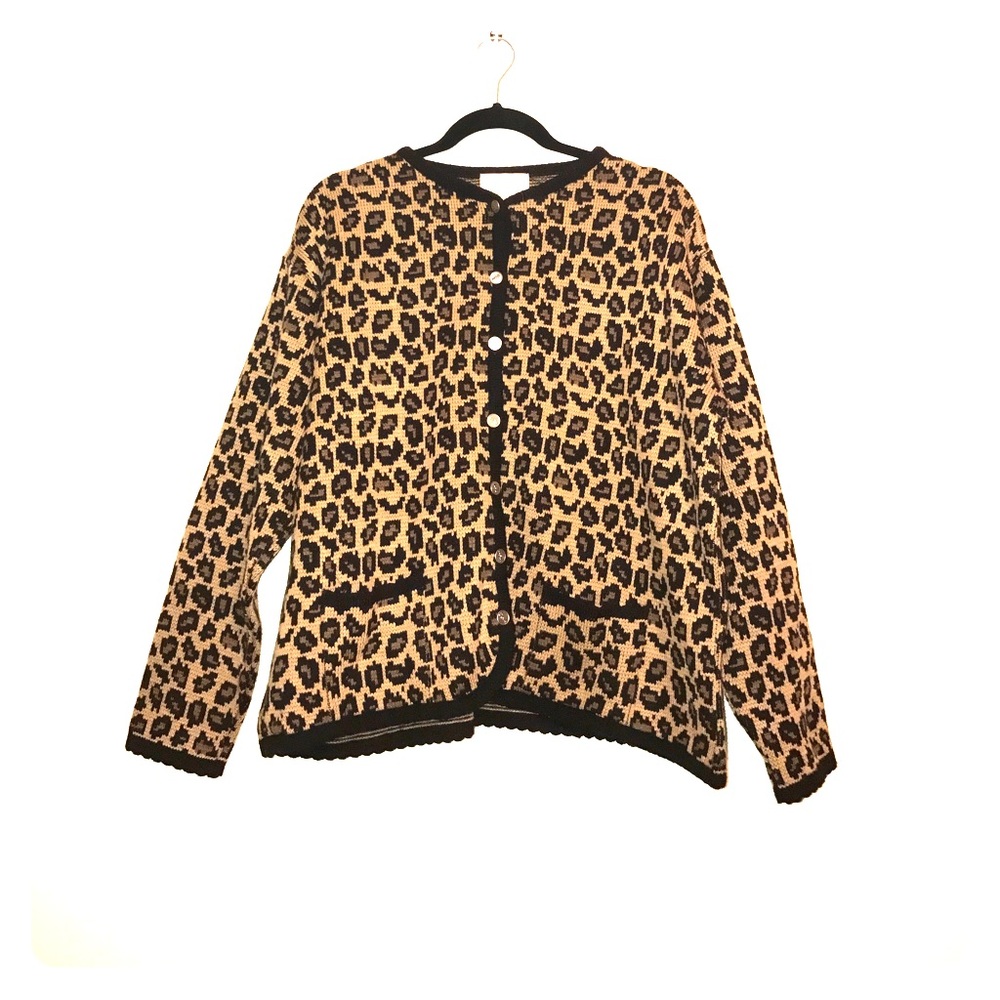 Cheetah sweater