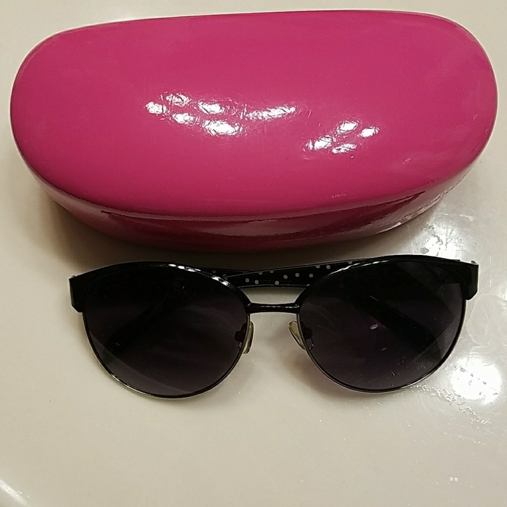 Kate Spade Reeve black sunglasses