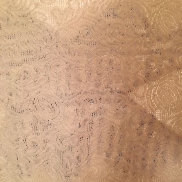 FREE PEOPLE long sleeve white lace shirt - Picture 4 of 5