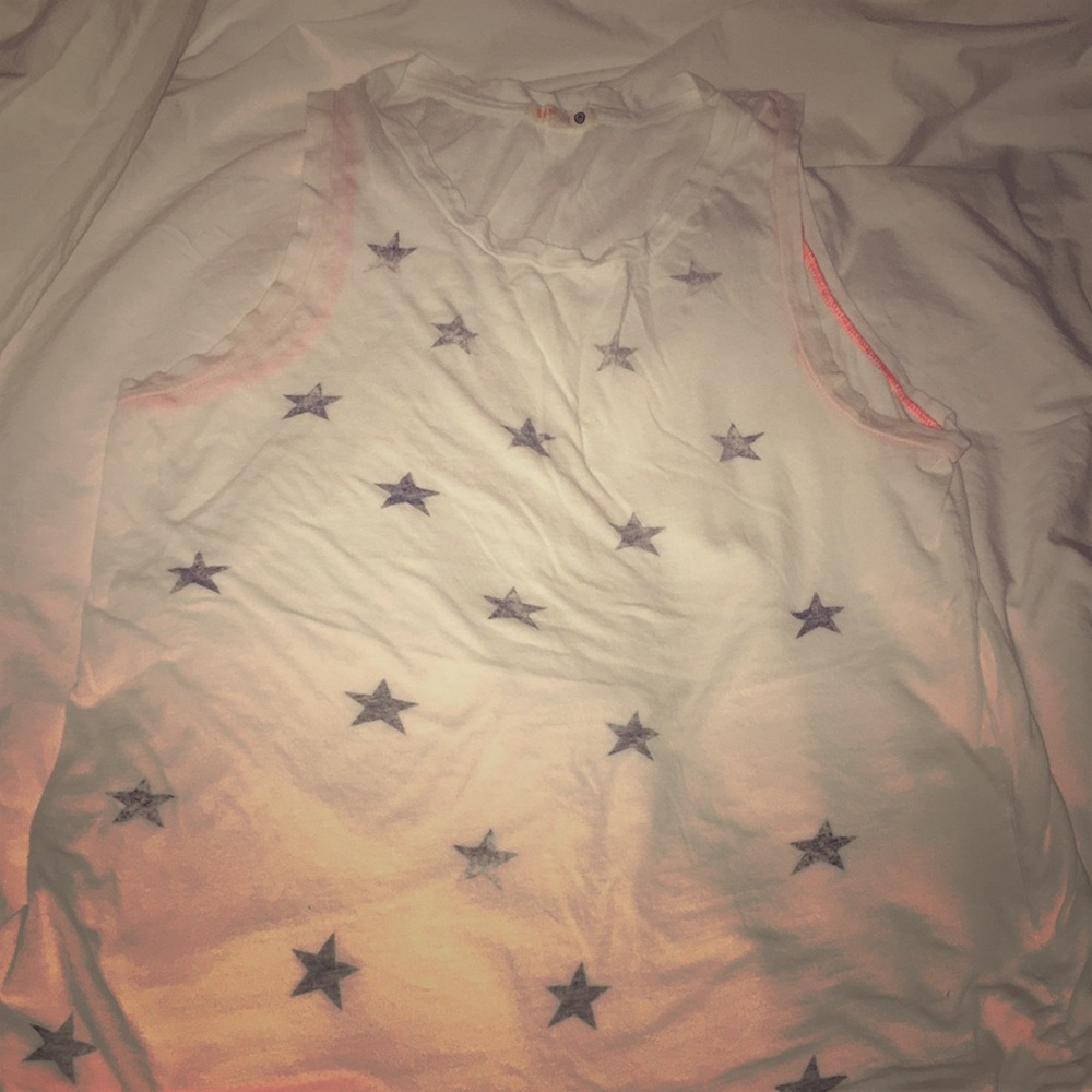 Sundry sleeveless star tank top