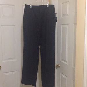 Navy blue wool pants