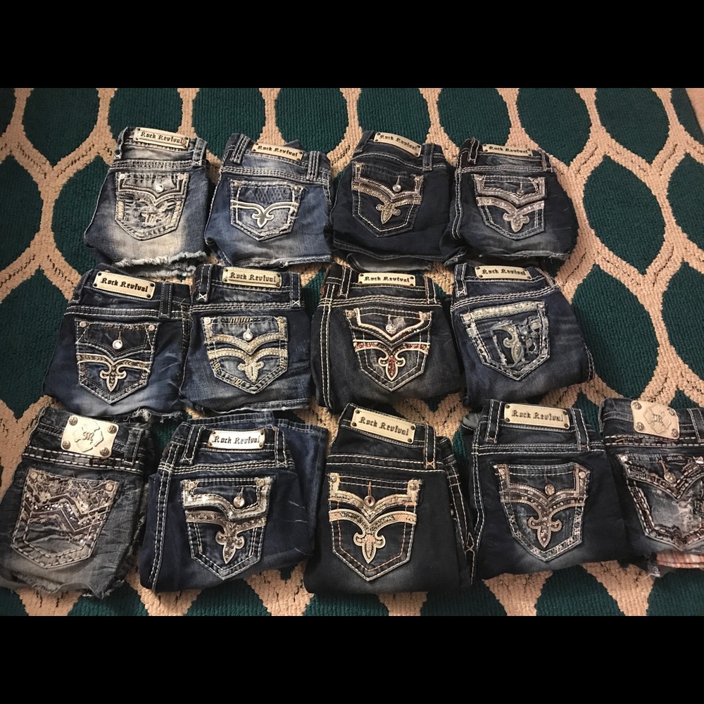 Rock Revival Shorts/ Capris