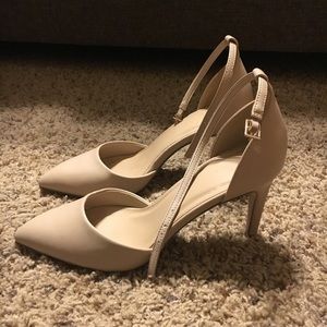 Forever 21 ankle strap heels