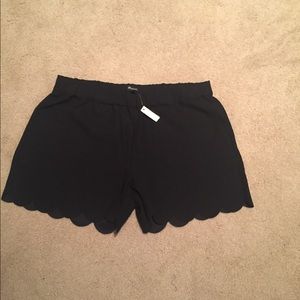 Madewell scallop shorts