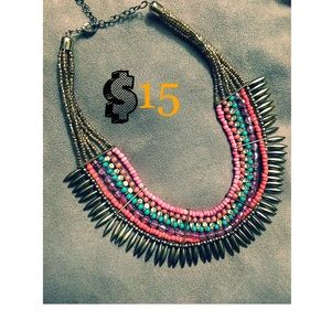 Aztec inspired necklace
