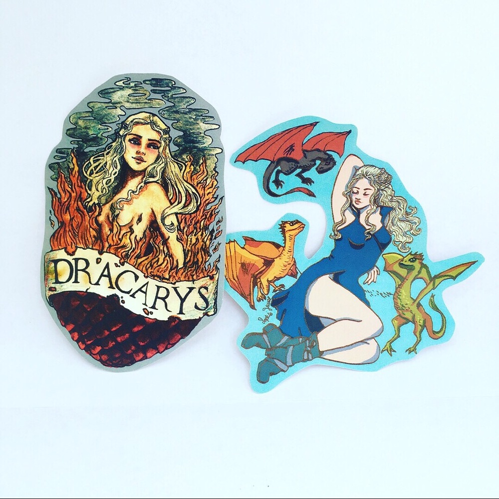 Daenerys Game of Thrones stickers🔥🐉