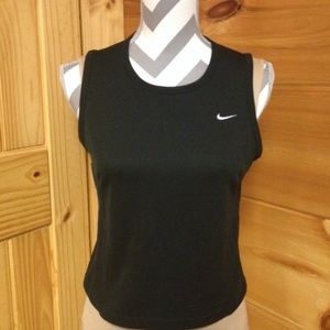 [Nike ] dri fit workout tank black medium women’s