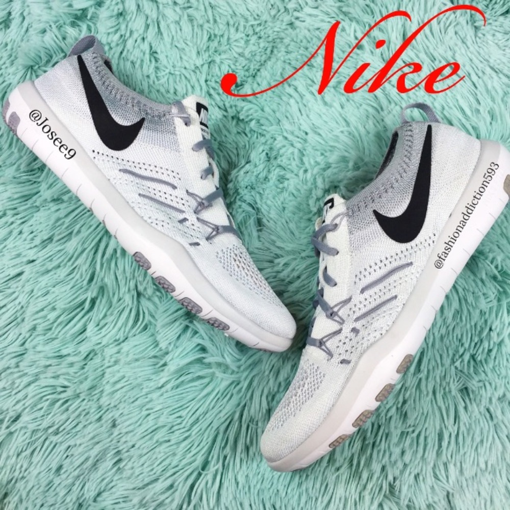 Nike free tr focus flyknit women's white sneakers - Picture 6 of 6