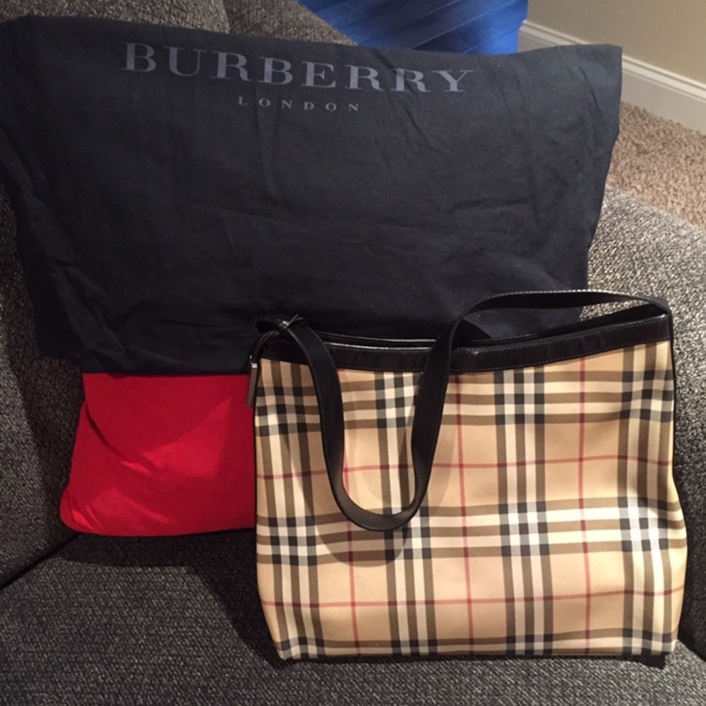 Authentic, Vintage, Burberry Handbag