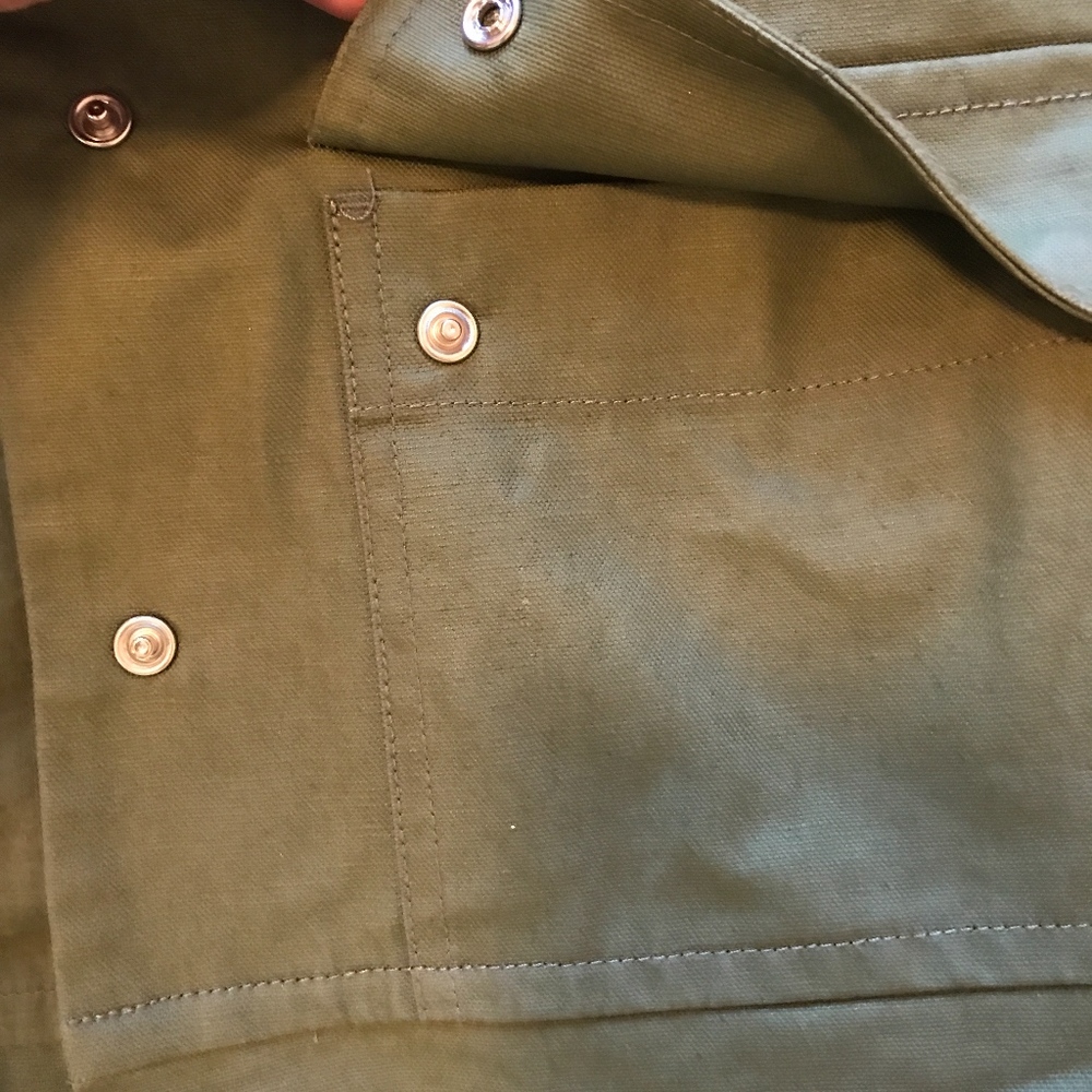 ❌SOLD❌ Kate Spade - Army Green Jacket - Picture 6 of 7