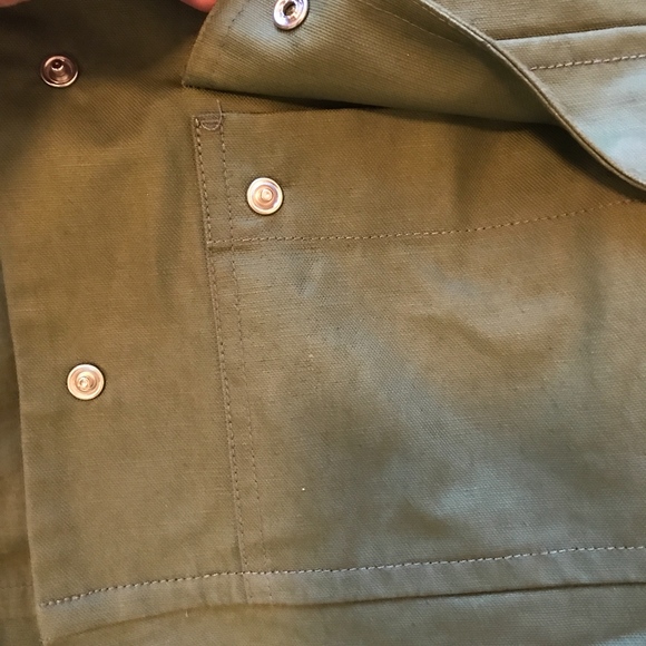 ❌SOLD❌ Kate Spade - Army Green Jacket - Picture 6 of 7