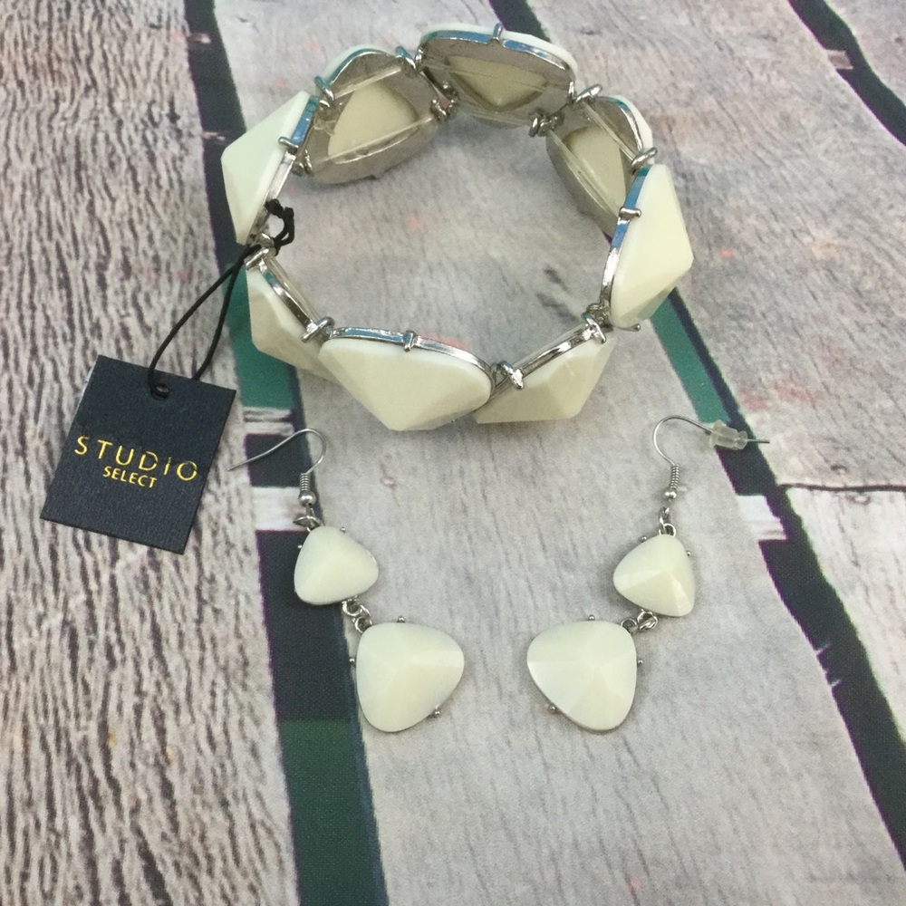 Cream Chunky Bracelet