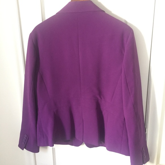 New York & Company Jackets & Coats Purple Blazer Suit Jacket Poshmark