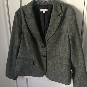 Gray blazer / suit jacket