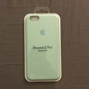 iPhone 6s Plus baby blue silicone case